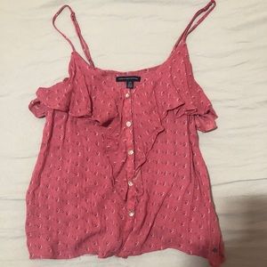 Floral Print American Eagle tank top